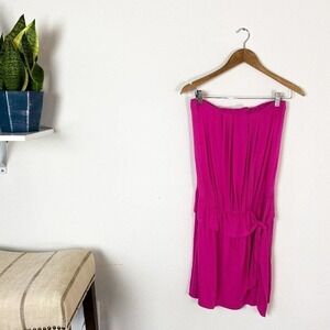 Ella Moss Pink Mini Strapless  Tube Dress